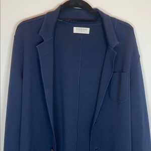 Everlane Wool Blend Knit Luxe Cardigan Blazer